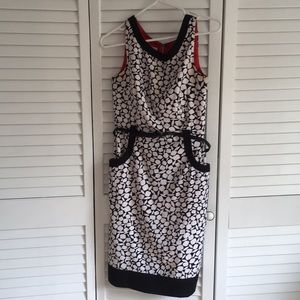 Black and white dress